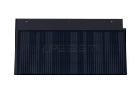 UN BIPV matériaux de couverture panneaux solaires de toiture sur grille puissance 90W ménage énergie verte tuiles photovoltaïques