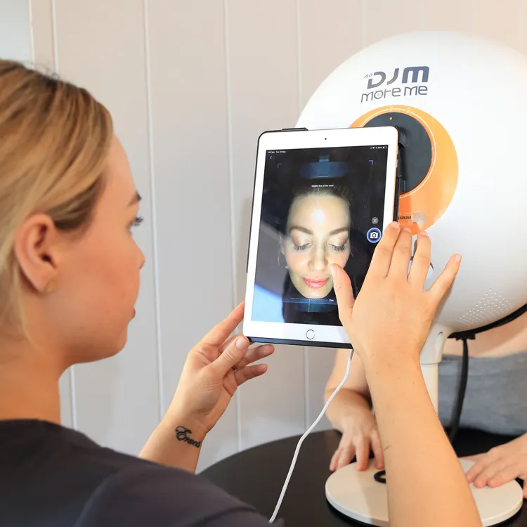 DJM Équipement De Beauté Visage De Diagnostic Analyze Peau Du Visage Analyseur Scanner machine