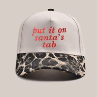 Casquette de baseball en coton bicolore personnalisée de haute qualité avec logo brodé, casquette de baseball 5 panneaux style A-Frame