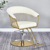 Chaise de Barbier en Métal et Acier, Revêtement Cuir de Haute Qualité, Pivotante à 360 Degrés, Inclinable et Réglable en Hauteur, Design Moderne – Meilleure Vente