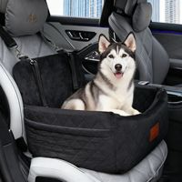 Siège auto pour chien sécurisé pour le voyage, siège rehausseur lavable pour animaux de compagnie, pour petits chiens et chats, lit de voiture portable pour chien, accessoires pour animaux de compagnie
