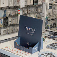 Vente directe d'usine, porte-brochures en carton personnalisés pour cartes de vœux, échantillons gratuits