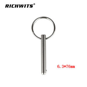 Goupilles à bille à ressort en acier inoxydable 316 à installation rapide, accessoires pour camping-cars et yachts, sécurité, démontage rapide - Product Image 2