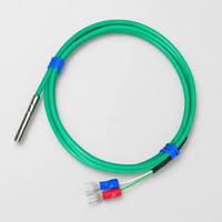 Ensemble de fils de thermocouple de type K résistant aux hautes températures avec sonde en acier inoxydable et câble en silicone