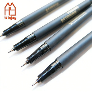Custom Fine Tip Pen Precision <strong>Permanent</strong> Sketching <strong>Marker</strong> 0.7mm Ultra Tip Waterproof Smudge Proof Professional Artist Tool <strong>Black</strong> - Product Image 4