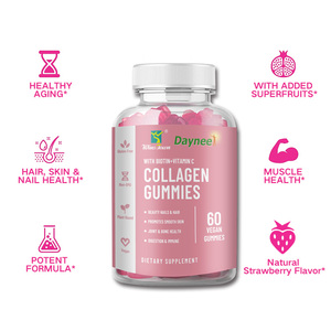 Bonbons au collagène Winstown pour la beauté féminine, multivitamines, blanchiment de la peau, biotine, glutathion, vitamine C, véganes. - Product Image 3