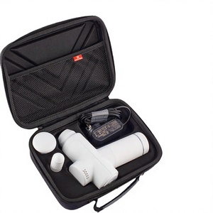 Estuche de Transporte Rígido para <span class=keywords><strong>Pistola</strong></span> de <span class=keywords><strong>Masaje</strong></span> Go 2, Resistente al Agua, a los Golpes y al Polvo, con Cierre de Cremallera, Organizador de Almacenamiento Negro - Product Image 1