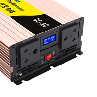 Onduleur de réseau 3000W à onde sinusoïdale pure, sortie basse fréquence, transformateur toroïdal, monophasé, entrée DC12-48V, pour climatiseur haute performance
