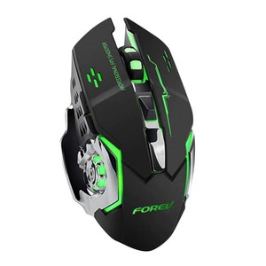 Forev Wireless Gaming <b>Mouse</b> With Rechargeable Battery Led Light Professional Esports Design - Product Image 1