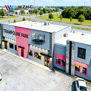 Parc de Trampolines Géant <span class=keywords><strong>en</strong></span> Acier Robuste et Fiable 20x40m, Entretien Facile, Hauteur 12m, Fournisseur <span class=keywords><strong>Expert</strong></span>, Solide - Product Image 1