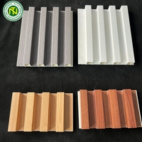 EXW Prix Plafond Décoration Nouveau Design Panneau Mural Panneau Mural Moderne Humidité WPC Panneau Plastique