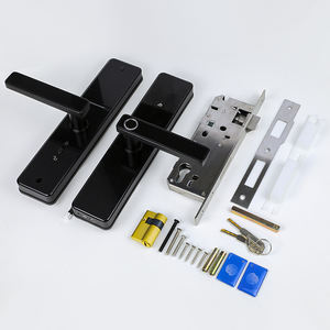 Serrure de porte intelligente sans clé Bluetooth/WiFi <span class=keywords><strong>Code</strong></span> Acier inoxydable Contrôle par empreinte digitale Système de surveillance TTlock - Product Image 6