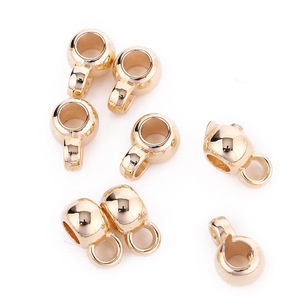 <b>Metal</b> Beads Single Hole Round Three Way Connector Gold Silver Gunmetal Black DIY Jewelry Making <b>Bracelet</b> Pendant Material - Product Image 5