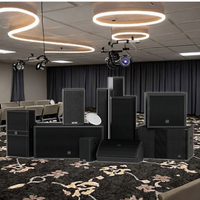 Haut-parleur mural actif pleine gamme de 10 pouces en bois durable 350W 8 Ohm - Équipement de sonorisation professionnel pour le direct