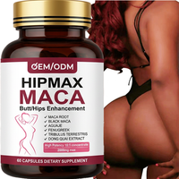 Capsules de soutien du volume des hanches à marque privée OEM/ODM – Complément naturel pour le remodelage corporel et le raffermissement des fessiers – Bien-être quotidien pour adultes