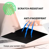 Protection d'écran anti-espion LX Tech pour MacBook Pro 14,2 pouces (2021-2024 M1/M2/M3/M4) – Film PET souple amovible de qualité AAA 360°
