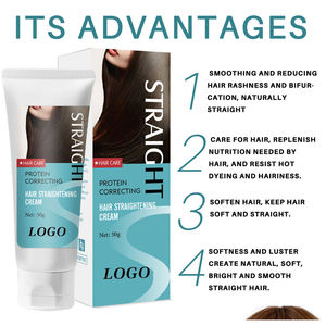Crema Alisadora Herbal HANLINGER, Tratamiento Rápido e Hidratante para <span class=keywords><strong>Cabello</strong></span> Rizado, Anti-Frizz, Marca Privada, Venta Caliente, Suavizante - Product Image 3