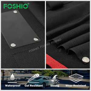 Foshio — pochette à <span class=keywords><strong>outils</strong></span> en vinyle, sac de rangement <span class=keywords><strong>avec</strong></span> ceinture, Logo personnalisé - Product Image 6