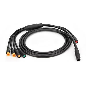 Julet kabel didiver1 ke 5 1t5 5 Julet 5 in 1 didivermouse kabel konektor untuk Ebike sinyal belok - Product Image 1