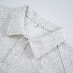 Sudadera de <span class=keywords><strong>Cuello</strong></span> Alto con Textura Gruesa para Hombre, Otoño, Talla Grande, Estampado Personalizado, Manga Larga, <span class=keywords><strong>Cuello</strong></span> Redondo - Product Image 6