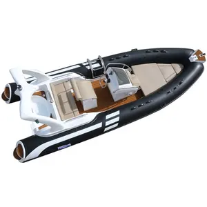 Haohai Ce Balsa Jet Vela Goma Pequeña Consola Central Aluminio Nuevo Pvc Racing Rib Boat Con Logotipo Personalizado