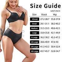 Culotte d'époque 4 couches étanche pour incontinence menstruelle culotte imperméable et respirante culotte d'époque Culotte menstruelle