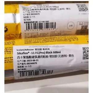 Sikaflex 11FC 600ml Pasta de poliuretano selante de silicone para pára-brisas à prova d'água para vidro e metal de vedação de construção