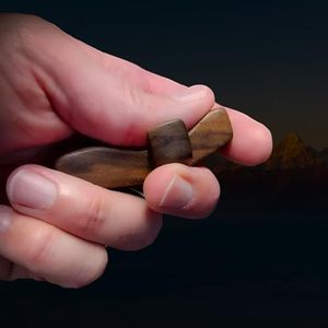 Croce per il mio cuore regalo di incoraggiamento con croce in legno per alleviare lo Stress da dita regali per alleviare lo Stress da tasca piccola croce - Product Image 6
