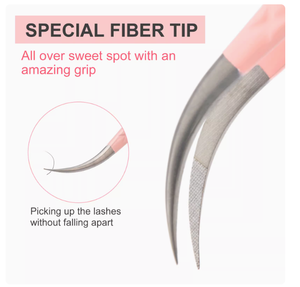 <span class=keywords><strong>Pince</strong></span> à épiler longue en acier inoxydable avec capuchon de protection pour extensions de cils, sourcils, fabrication de bijoux, artisanat, autocollants - Product Image 5