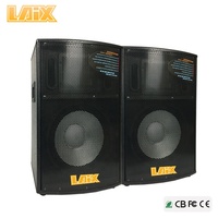 Laix SS-14 Professionnel Haut-Parleur de Scène Actif avec Lumière Disco BT Système de SONORISATION Karaoké 6 8 10 12 15 pouces Basse Haut-parleurs
