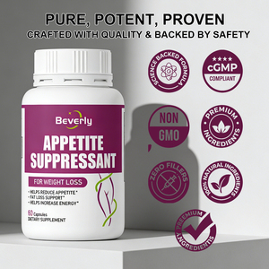 Natural <strong>Diet</strong> <strong>Pills</strong> For Weight Loss, Beverly Appetite Suppressant, Curb Hunger, Boost Metabolism, Lose Weight Fast, Made In USA - Product Image 2
