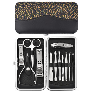 WELLFLYER-Kit de manicura profesional, set de herramientas de manicura para hombre y mujer, nuevo diseño, 12 unidades, 2017 - Product Image 6