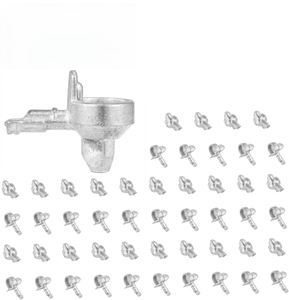 Vis de remplacement métalliques personnalisées en gros, goujons de bibliothèque en alliage de zinc moulé sous pression, chevilles de support d'étagère - Product Image 2