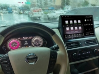 Autoradio Android pour Patrol Y62 QX56 QX80 2012-2023 Lecteur multimédia de voiture Carplay sans fil 4G 360