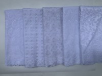 Nouvelle Arrivée Tissu en Dentelle Suisse de Haute Qualité 100% Coton Tissu en Dentelle Africaine Broderie Tissu en Voile Suisse TY6063