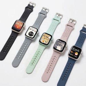 Custom Silicone Watch <b>Strap</b> <b>Replacement</b> Bands Multi Color Quick Release Fit for Smart Watches - Product Image 2