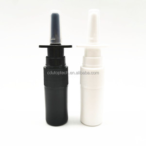 Vente en gros de flacons de vaporisateur nasal vides en plastique noir beige blanc HDPE de 5ml 0.17oz pour l'emballage de produits pharmaceutiques - Product Image 5