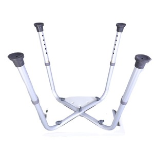 Wolin Bathroom <b>Stool</b> 51x30Cm Aluminum Alloy <b>Adjustable</b> <b>Height</b> For Elderly Pregnant Women Children - Product Image 2