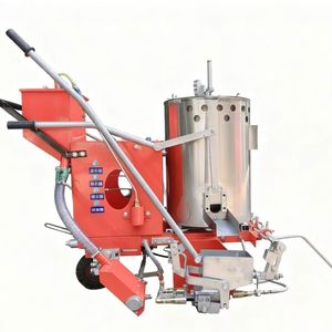 Machine de marquage routier thermoplastique à haute capacité avec un grand réservoir de matériaux et un chauffage rapide - Product Image 2