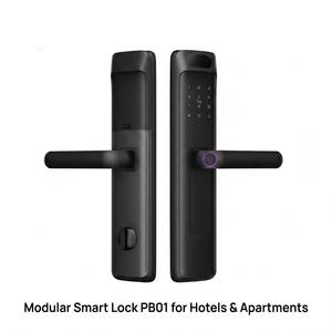 Serrure RF433 pour les projets intelligents IoT de moins de 1G pour les dortoirs scolaires, les appartements, les hôtels, solution IoT intégrée PB01 RF433 Smart Door - Product Image 1