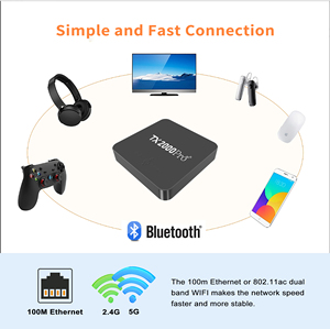 TX80 8K Android 16 Smart Wifi Tv Box con <span class=keywords><strong>Google</strong></span> Tv-Box Android 16 Tx60 Pro Android Tv Box - Product Image 5