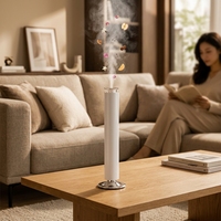 Diffuseur d'arômes haut de gamme finition piano avec contrôle par application Type-C, cylindre sans fil, batterie haute capacité, machine à parfum