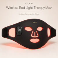 Masques LED pour le soin de la peau sans fil EYCO OEM ODM 510k homologués, avec lumières rouges et infrarouges