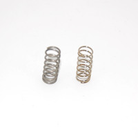 Ressorts de rappel personnalisés en acier à ressorts zingué pour panneaux tactiles électriques, ressorts de compression cylindriques, gauche/droite 10