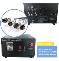 Machine de gravure CNC 3020 pour le travail du bois avec moteur de broche 800W 1500W et tête laser