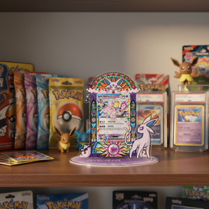 EVEE เวอร์ชั่นเกาหลี อะคริลิคสแตนดี้สำหรับการ์ดเกมโปเกมอน อนิเมะและเกม อะคริลิคสแตนดี้สำหรับการ์ดสะสม - Product Image 3