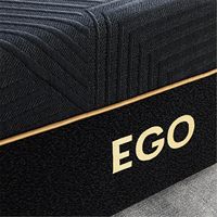 Matelas de lit orthopédique de qualité supérieure en gel à mémoire de forme et en latex, taille Queen et King, compressé, enroulé dans une boîte en carton