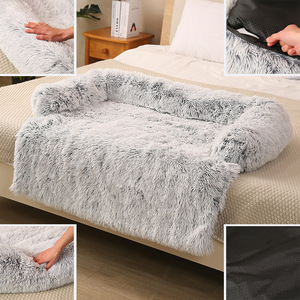 Coussin de canapé pour animaux de compagnie, <span class=keywords><strong>lit</strong></span> pour chien, tapis pour animaux de compagnie, coussin en peluche chaud pour l'hiver, <span class=keywords><strong>lit</strong></span> pour chat, tapis pour chat amovible et lavable, tapis pour chien - Product Image 4