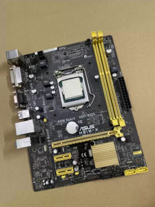 ห้าดาว/เอซุส H81 เมนบอร์ด H81M-K คอมพิวเตอร์ 1150 พิน TPM บอร์ดขนาดเล็กแบบรวม DVI DDR3 EPU - Product Image 3