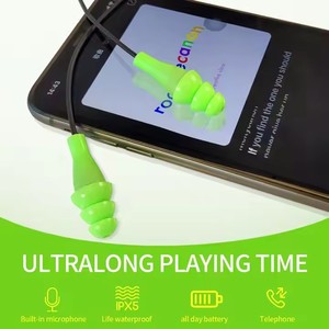 Sumbat telinga Bluetooth, dapat dipakai ulang silikon Bluetooth pengurang Kebisingan perlindungan pendengaran dengan isolasi Anti-Cancelling - Product Image 6